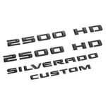 20-24 Silverado 2500 Hd Gm Black Adhesive Backed Emblems 4PC Kit- New 86539798. Fixed Price $102.00.