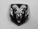 02-05 Dodge Ram 1500 2500 Head Grille Emblem Chrome Black Mopar New Oem. Fixed Price $97.86.
