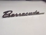 1968 1970 Plymouth Barracuda Fender Emblem 2786559, Oem Mopar. Fixed Price $35.00.