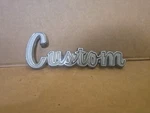 1972-1974 Dodge Truck Custom Name Plate Chrome Emblem Badge Logo 3495675. Fixed Price $29.99.