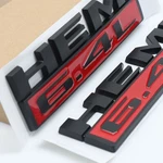2X Black Red Side Letter Fender Emblems For Ram 1500 2500 3500 Hemi. Fixed Price $28.99.