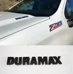 Matte Black Duramax Hood Emblem Badge Fit Silverado 1500 2500HD 3500HD Gm Oem. Fixed Price $19.59.