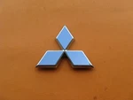22 23 24 Mitsubishi Outlander Rear Gate Emblem Logo Badge Sign Used Oem A42847. Fixed Price $50.00.
