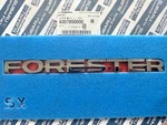 Subaru Forester Hatch Emblem Letter Mark 93079SG000. Fixed Price $39.95.
