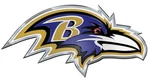 Baltimore Ravens Auto Emblem - Color. Fixed Price $22.45.