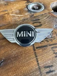 Mini Cooper R50 R52 Hood Emblem Badge 7026184. Fixed Price $14.95.