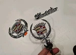 1990 1991 1992 Cadillac Brougham Grill Emblem Header Hood Ornament Rwd. Fixed Price $500.00.