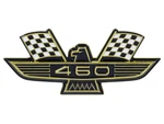 460 Eagle Emblem Gold Plating Black-and-white Flags Galaxie Torino New. Fixed Price $59.90.