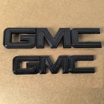 2014-2018 Kit Oem Grille & Rear Gmc Emblem For Sierra 1500 2500HD 3500HD Black. Fixed Price $94.91.