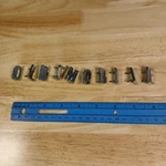 1940'S Oldsmobile Badge Letter Set Emblem Univex Nos Oem. Fixed Price $131.25.