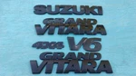 99 00 01 02 03 04 Suzuki Grand Vitara Emblem Nameplate Oem Painted Black. Fixed Price $19.99.