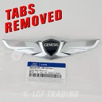 Tabs Removed Genuine Wing Emblem Rear Trunk 15-17 Hyundai Genesis 86330-B1000. Fixed Price $18.95.