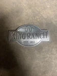 Ford King Ranch Tailgate Emblem #HC3B-99402A17-AA Ba Oem. Fixed Price $50.00.