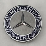 Mercedes-benz B, C, E,5, Gl Oem Alloy Wheel Blue Center Cap Pair A170 400 25. Fixed Price $12.99.