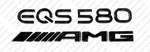 Trunk Black Emblems Badges Logos Letters For Mercedes-benz Eqs 580 Suv Amg V297. Fixed Price $150.99.