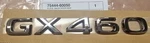 Genuine 2010-2020 Lexus GX460 Nameplate 75444-60050. Fixed Price $30.24.