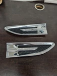 2010-2019 Ford Taurus Left Right Rh Lh Fender Chrome Emblem Trim Vent Oem Set. Fixed Price $49.95.