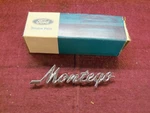 1972-1976 Mercury Montego Front Fender Emblem, Nos D2GY-16098-C. Fixed Price $40.00.
