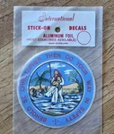 Vintage Christopher Decal Travel Foil Auto Window Camper Muscle Car Hot Rod. Fixed Price $15.99.