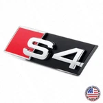Audi S4 Front Grille Bumper Radiator Lettering Emblem Badge Logo Sport Chrome. Fixed Price $24.99.