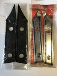 60520250 Chrome Metal Bracket Set For Alfa Romeo Spider's Soft Roof Top (REF.8). Fixed Price $334.88.