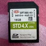 Kia Optima Hev Gps Navigation Sd Card Map Dats 96554-4U510 STD4.X Usa. Fixed Price $40.50.