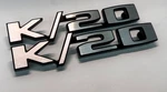 Emblem Custom Billet Front Fender 'C20' 'K20' Chevy Chevrolet Gmc Truck 1967-72. Fixed Price $200.00.