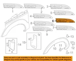 Ford Oem 11-16 F-350 Super Duty Fender Exterior Trim-nameplate CC3Z16720FC. Fixed Price $171.86.