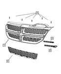 Genuine Mopar Nameplate 68068591AA. Fixed Price $47.02.