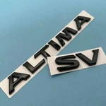 3D Raised Rear Tailgate Letters Emblem For Altima Sv Trunk Lid Badge Gloss Black. Fixed Price $27.59.