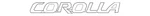 2020-25 Toyota Deck Lid Emblem "corolla" 75442-02380 Chrome. Fixed Price $24.00.