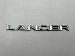 Mitsubishi Lancer Oem Chrome Rear Trunk Emblem 7415A112 Genuine Used Badge. Fixed Price $17.05.