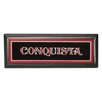 Restoparts "conquista" Dash Panel Emblem. Fixed Price $24.23.