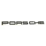 Macan "porsche" Rear Emblem Matte Black 95B853687A. Fixed Price $149.99.