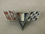 1964-67 Chevy Flag Fender Emblem 3840316 Original. Fixed Price $11.99.