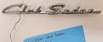 New Oem Club Sedan Fender Emblem BHA-7025622-A 1955-1956 Ford (683). Fixed Price $74.95.