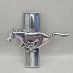 Vintage 1960S Ford Mustang Metal Fender Emblem C4ZB-I6C228-B Running Horse Logo. Fixed Price $17.99.