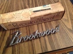 1969 1970 1971 1972 Chevrolet Stationwagon Brookwood Nos Rear Fender Script. Fixed Price $35.00.