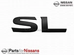 Genuine Nissan Pathfinder Sl Emblem Midnight Edition Black - New Oem. Fixed Price $82.36.