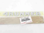 Genuine Oem Toyota 75445-35050 "4RUNNER" Tailgate Rear Badge Nameplate Emblem. Fixed Price $43.99.