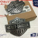 Original Harley Davidson Softail Slim Tank Emblems Nameplate Badges Bar & Shield. Fixed Price $89.88.