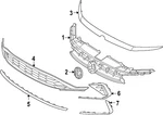 Genuine Volkswagen Grille Emblem 5H0-853-601-P-DPJ. Fixed Price $206.39.
