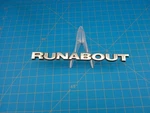 Vintage Ford Runabout Chrome Emblem Badge Nameplate Car Trunk D12B 42550-AA Oem. Fixed Price $26.39.