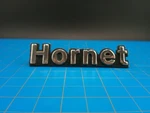 Vintage Amc Hornet Emblem Badge Oem 71408 Lawton 3672128 Chrome Script Classic. Fixed Price $39.99.