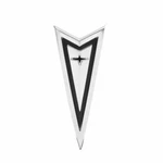 New Front Nose Arrow Header Emblem Medallion Trim Parts Fits Pontiac Gto 8090. Fixed Price $84.67.