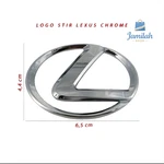 Lexus Steering Wheel Emblem Chrome Silver Interior Logo Badge Replacement. Fixed Price $19.00.