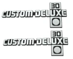 Oer "custom Deluxe 30" Fender Emblem Set For 1981-1987 Chevy Pickup Trucks. Fixed Price $94.98.