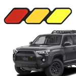Eponcia Trd Emblem For Front Grill, Tri-color Grille Decor Yellow Orange Red. Fixed Price $12.21.