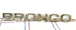 1980 1981 Ford Bronco Chrome Front Fender Emblem Badge Trim Oem. Fixed Price $29.99.