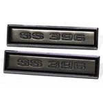 Ss 396 Door Panel Emblems For 1968 Chevelle, Pair. Fixed Price $48.99.
